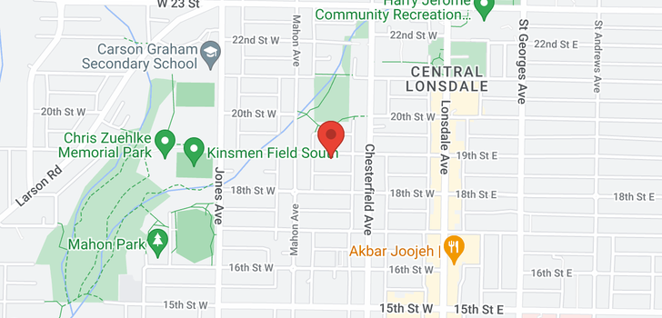 map of 233 W 19TH STREET
